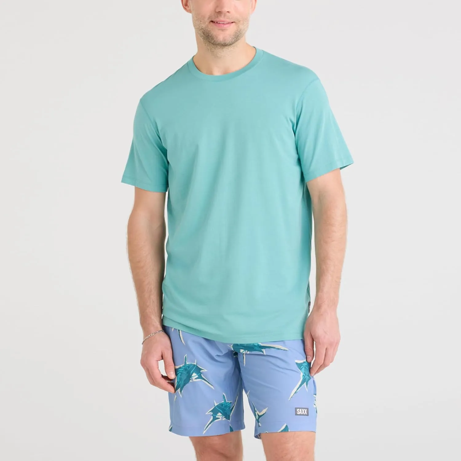 SAXX Underwear Co. Men's Underwear with Pouch Droptemp Cooling Cotton Tee
