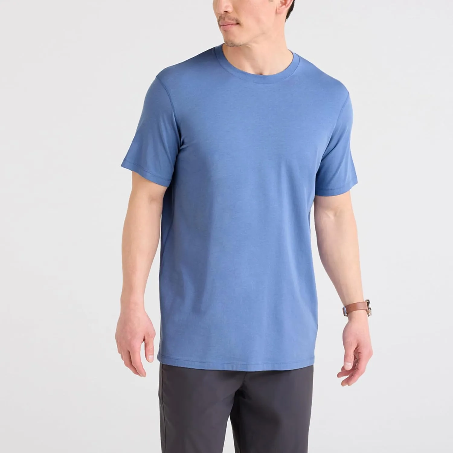 SAXX Underwear Co. Men's Underwear with Pouch Droptemp Cooling Cotton Tee