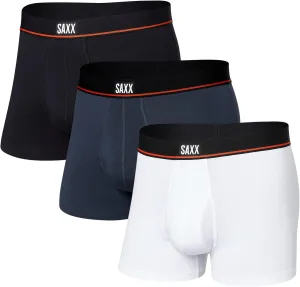 SAXX Underwear Co. Men's Underwear with Pouch Non-Stop Stretch Cotton Trunk Fly 3Pk