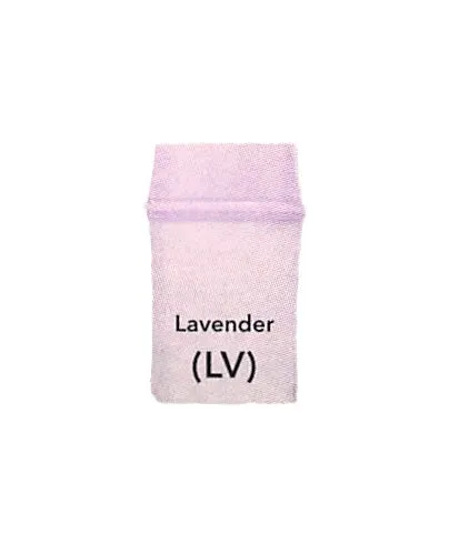 Sheer Colors Drawstring Pouch  -  Lavender - 12 pcs. Pack