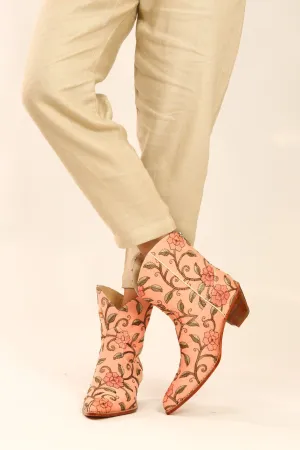 SHORT EMBROIDERED BOOTS URETA