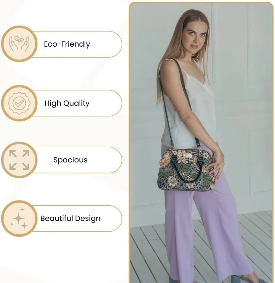 Signare Tapestry Hand & Shoulder Bag for Women |Fashionable Cross Body bag Purses for Woman |Satchel Bag for Women Girls Teen