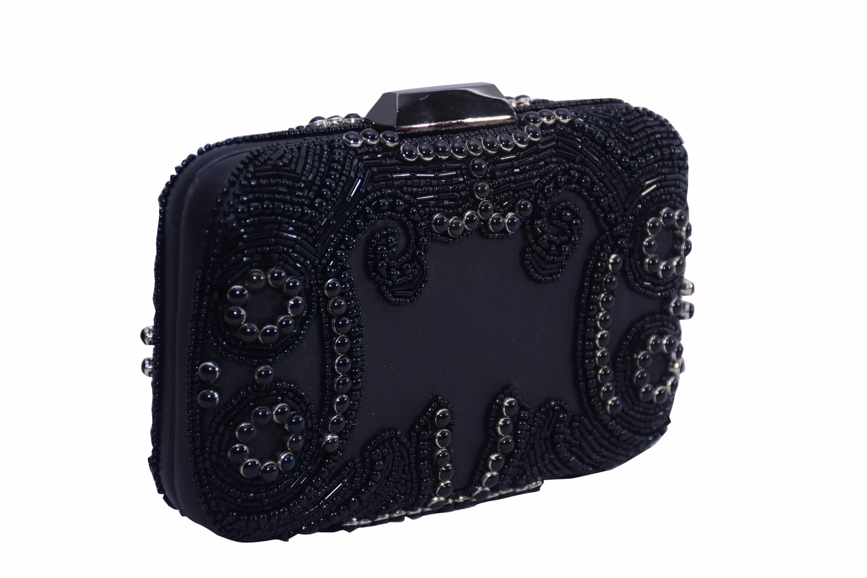 Signature Embellished Clutch