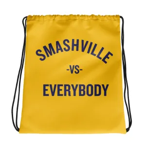 Smashville Vs Everybody Drawstring Bag