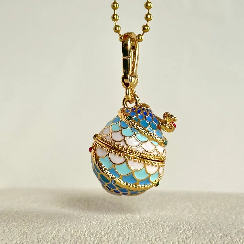 Snake Locket Pendant
