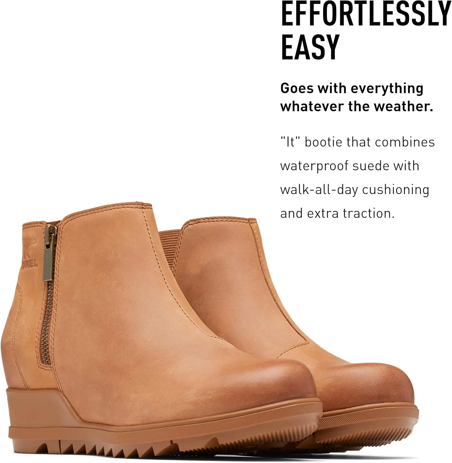 Sorel Women's Evie Zip Leather Boot