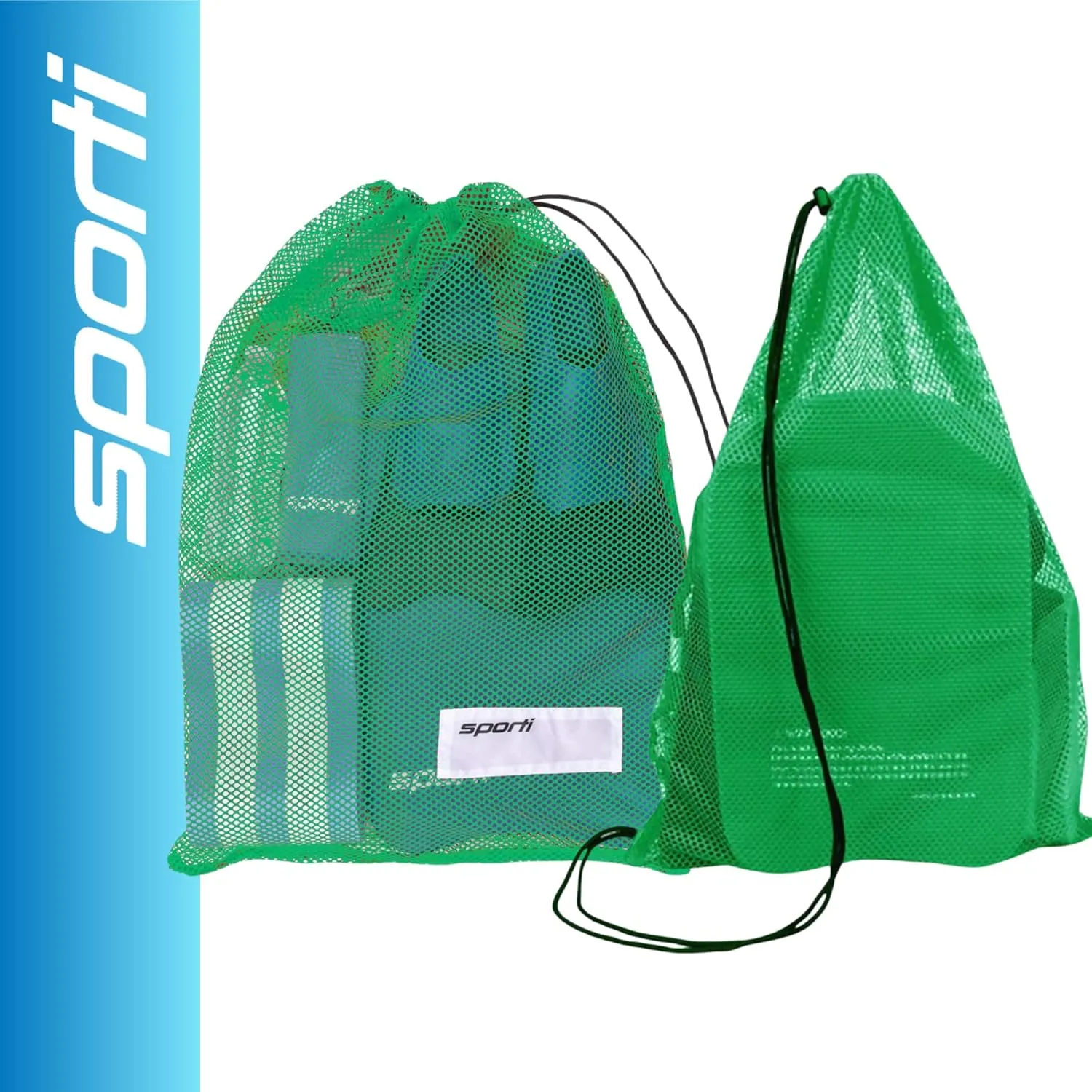 Sporti Swimming Equipment Bags, Mesh Drawstring Backpack,Swim Bag for Swimmers,Mesh Backpack for Beach