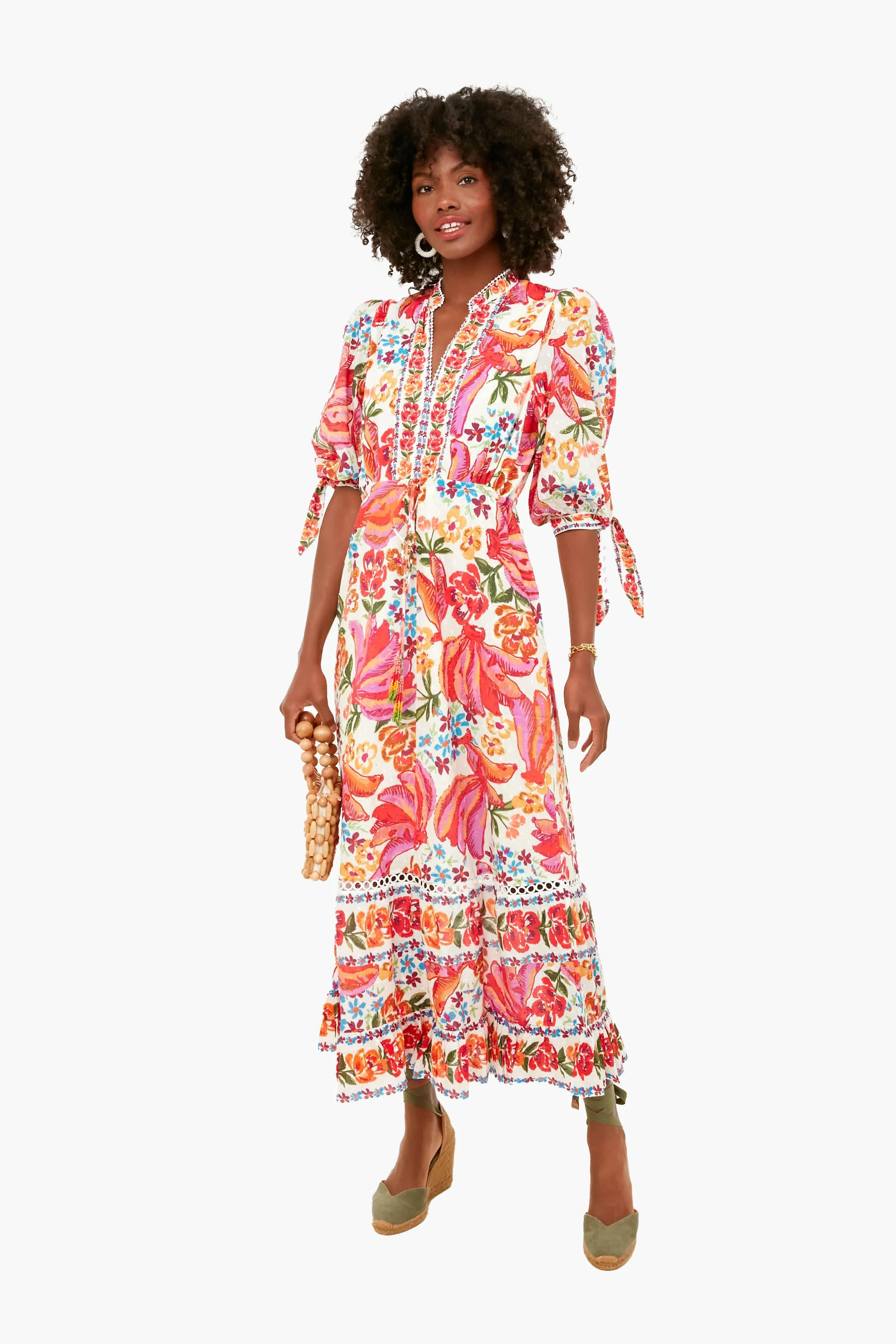 Spring Bananas Maxi Dress