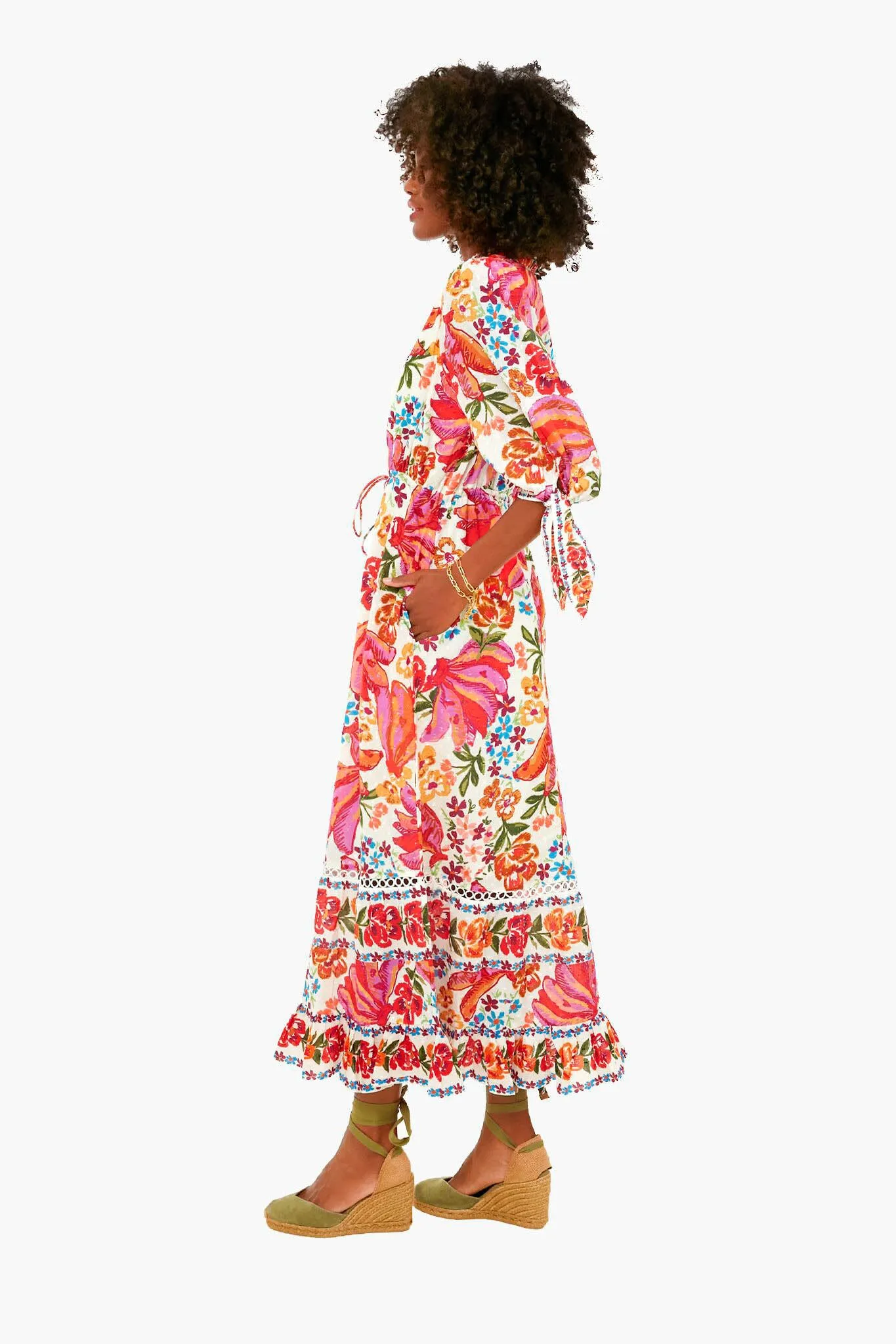 Spring Bananas Maxi Dress