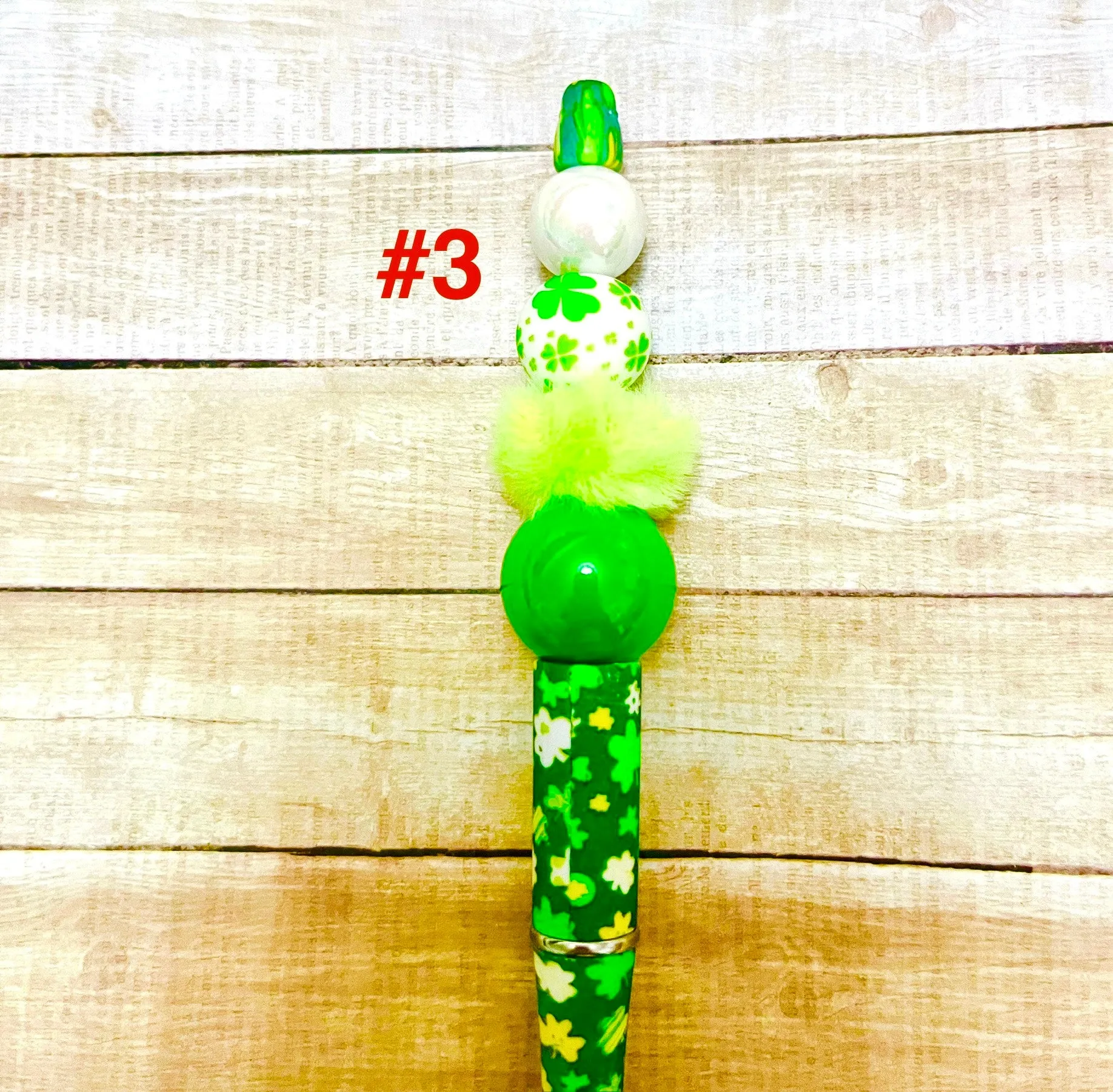 St Patrick’s Day Patterned Pens  SOLD OUT