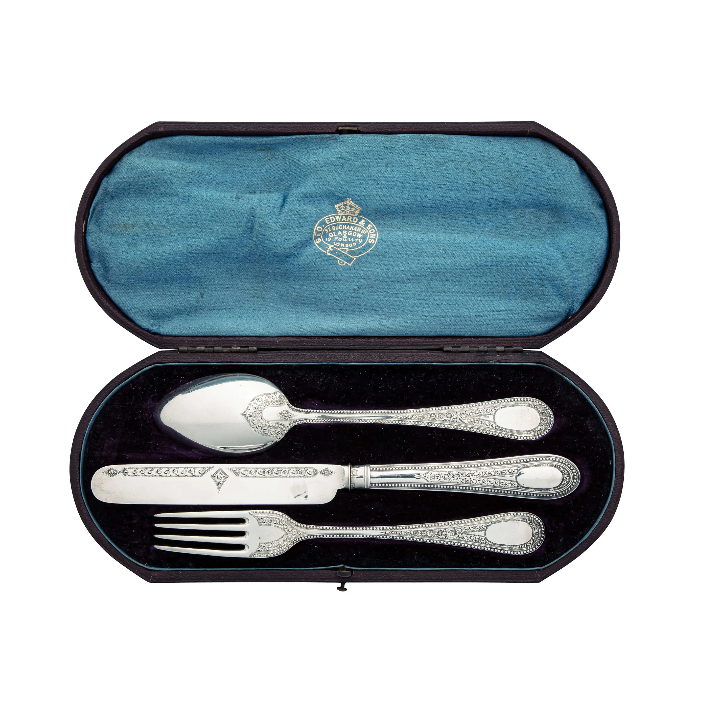 Sterling Silver Child's Cutlery Set