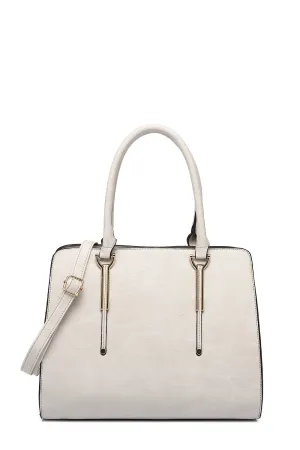 Structured Double Handle Tote 9521