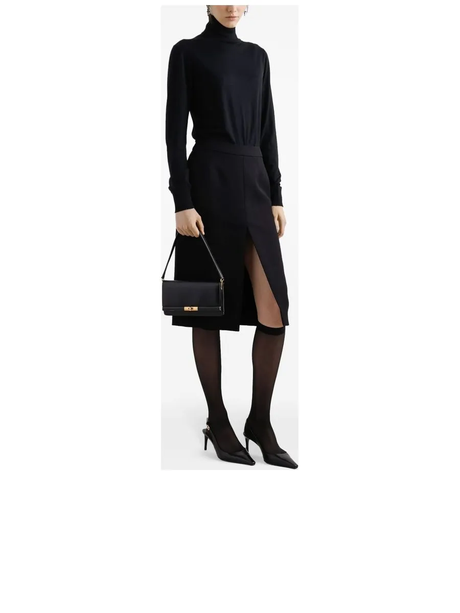 Structured Leather Handbag