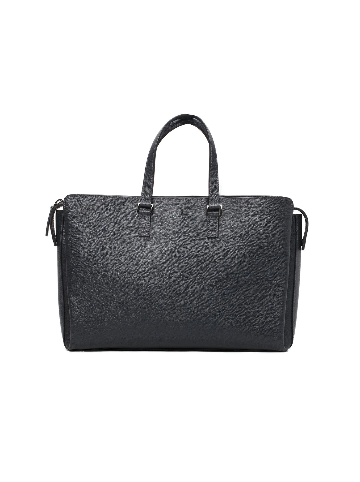 Structured Saffiano Leather Tote