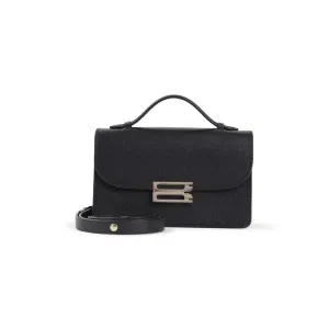 Structured Shoulder Bag With Elegant Hardware
