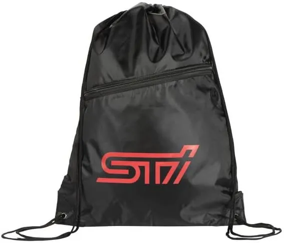 Subaru Sti Logo Drawstring Backpack Cinch bag RALLY WRX Genuine Oem