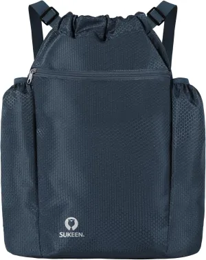 Sukeen Drawstring Backpack Swim Bag Lightweight String Backpack for Beach Pickleball Swimming Pool Gym Workout Gear Sport