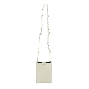 Tangle Small Cream Leather Crossbody Bag