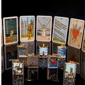 Tarot Locket Pendant Set C
