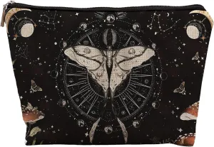 Tarot Moon, Astrology Gifts for Women - Gothic, Witchy Makeup Bag