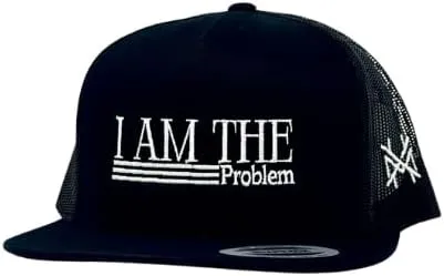 The Mad Hatter, Men & Women’s Trucker Hat, Premium Adjustable Snapback for Everyday Wear, I Am The Problem