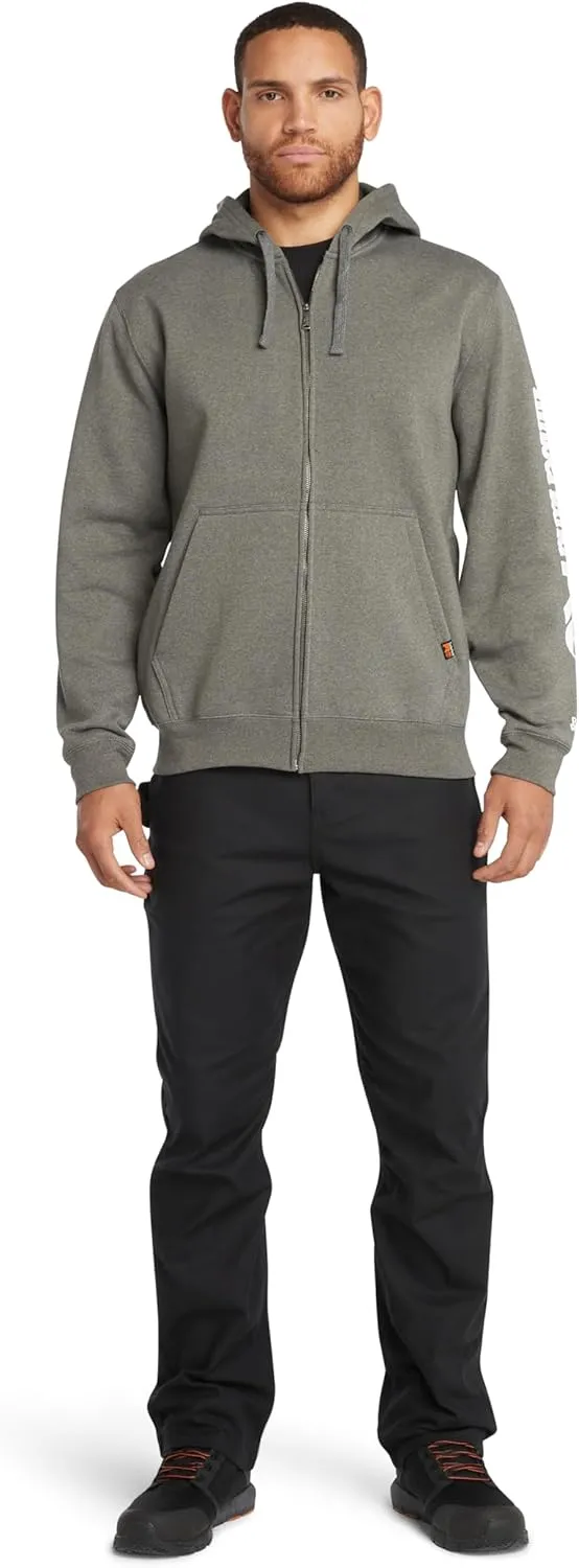 Timberland PRO Men's Honcho Sport Full-Zip Hooded Sweatshirt