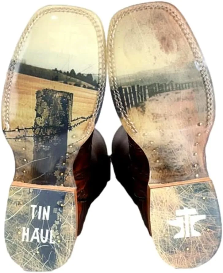 Tin Haul Western Boots Mens Sharp As Ever Brown 14-020-0077-0544 BR