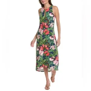 Tommy Bahama Jasmina Faraway Blooms Midi Dress