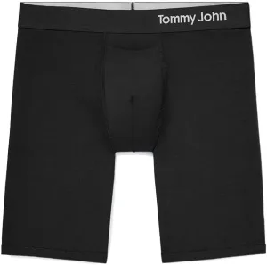 Tommy John Men’s Underwear, Supima Cool Cotton Boxer Briefs with Contour Pouch and Longer 8" Inseam, Comfortable Fabric