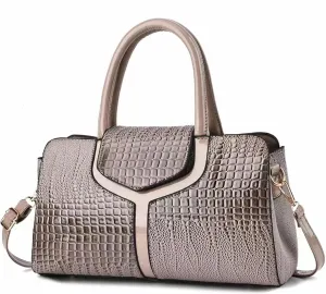 Top handle Satchel bags Shoulder Crossbody Purse Retro Crocodile Hobo Handbag Cluth Purse for Women