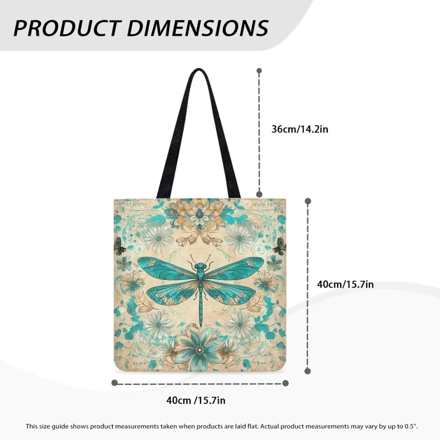 Tote Bag for Women Large Groceries Canvas Bags Patterned Canvas Tote Bag