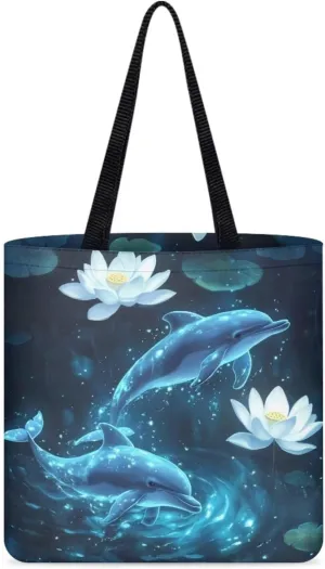 Tote Bag for Women Large Groceries Canvas Bags Patterned Canvas Tote Bag