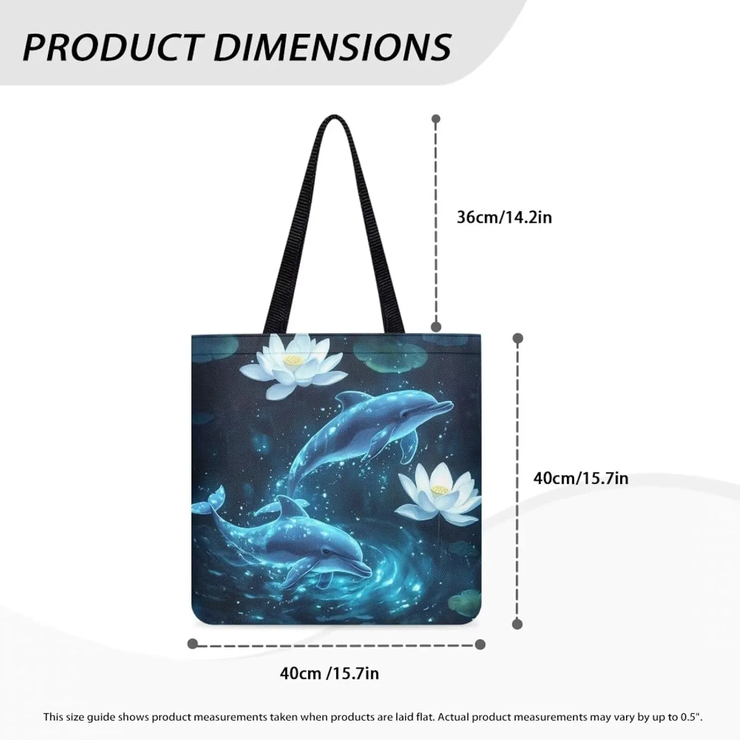 Tote Bag for Women Large Groceries Canvas Bags Patterned Canvas Tote Bag