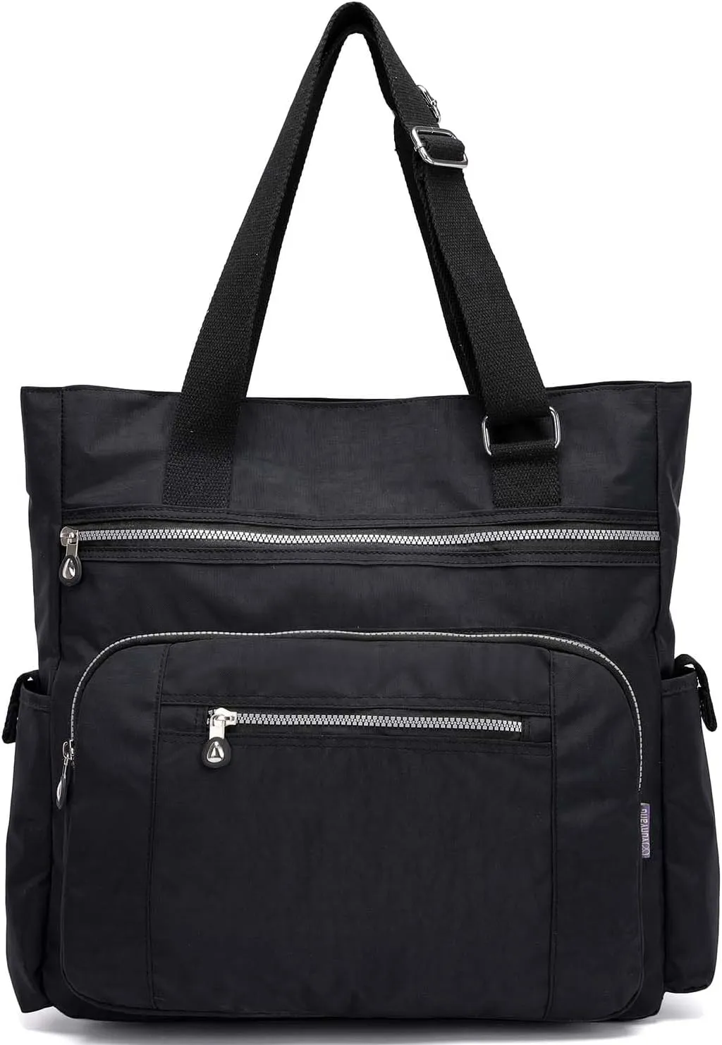 Tote Bag for Women, Waterproof Nylon Shoulder Bags, Multi Pockets Tote Purses, Large Capacity Travel Tote Bag