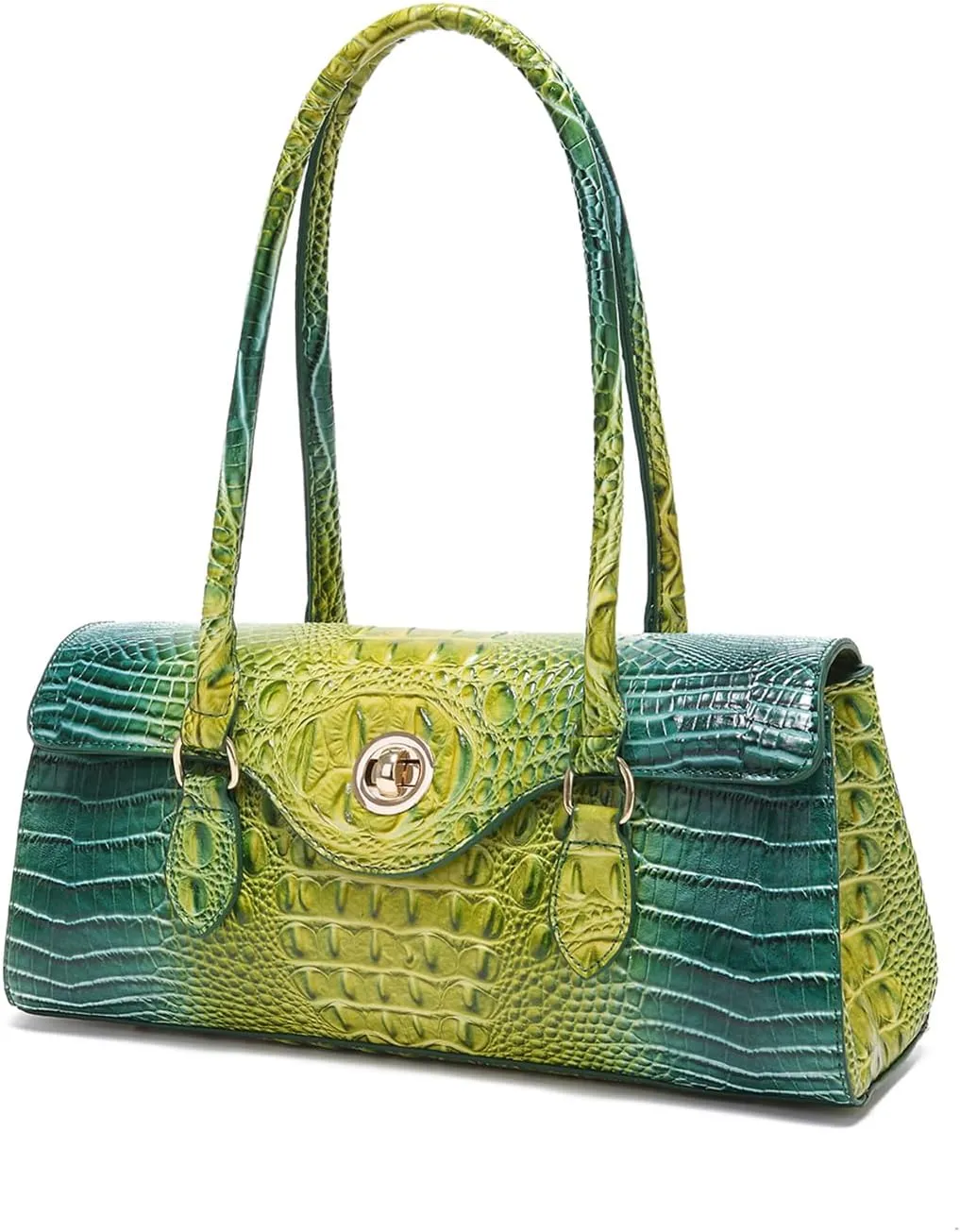 Tote Handbag for Women Large Handbag Purse for Lady Leather Crocodile Pattern Top Handle Handbag Satchel Tote Purse