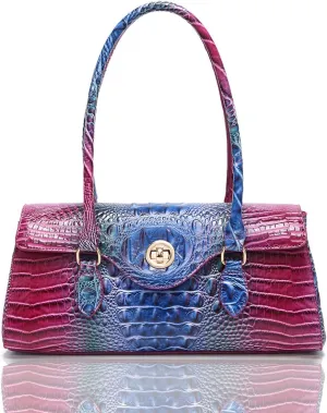 Tote Handbag for Women Large Handbag Purse for Lady Leather Crocodile Pattern Top Handle Handbag Satchel Tote Purse