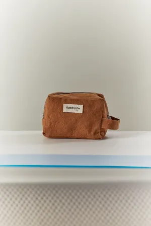 Tournelles the small pouch - Recycled cotton Tobacco