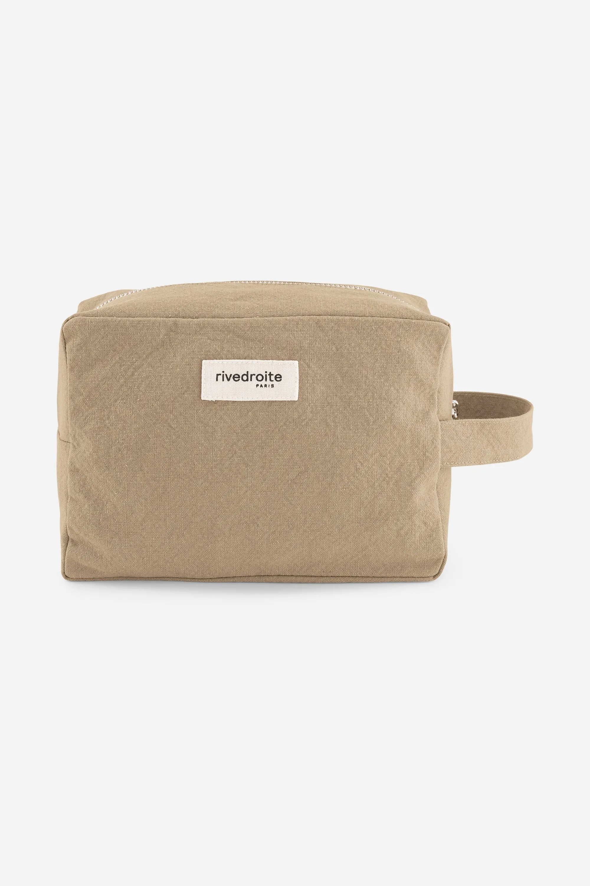 Tournelles the XL pouch - Recycled cotton Beige