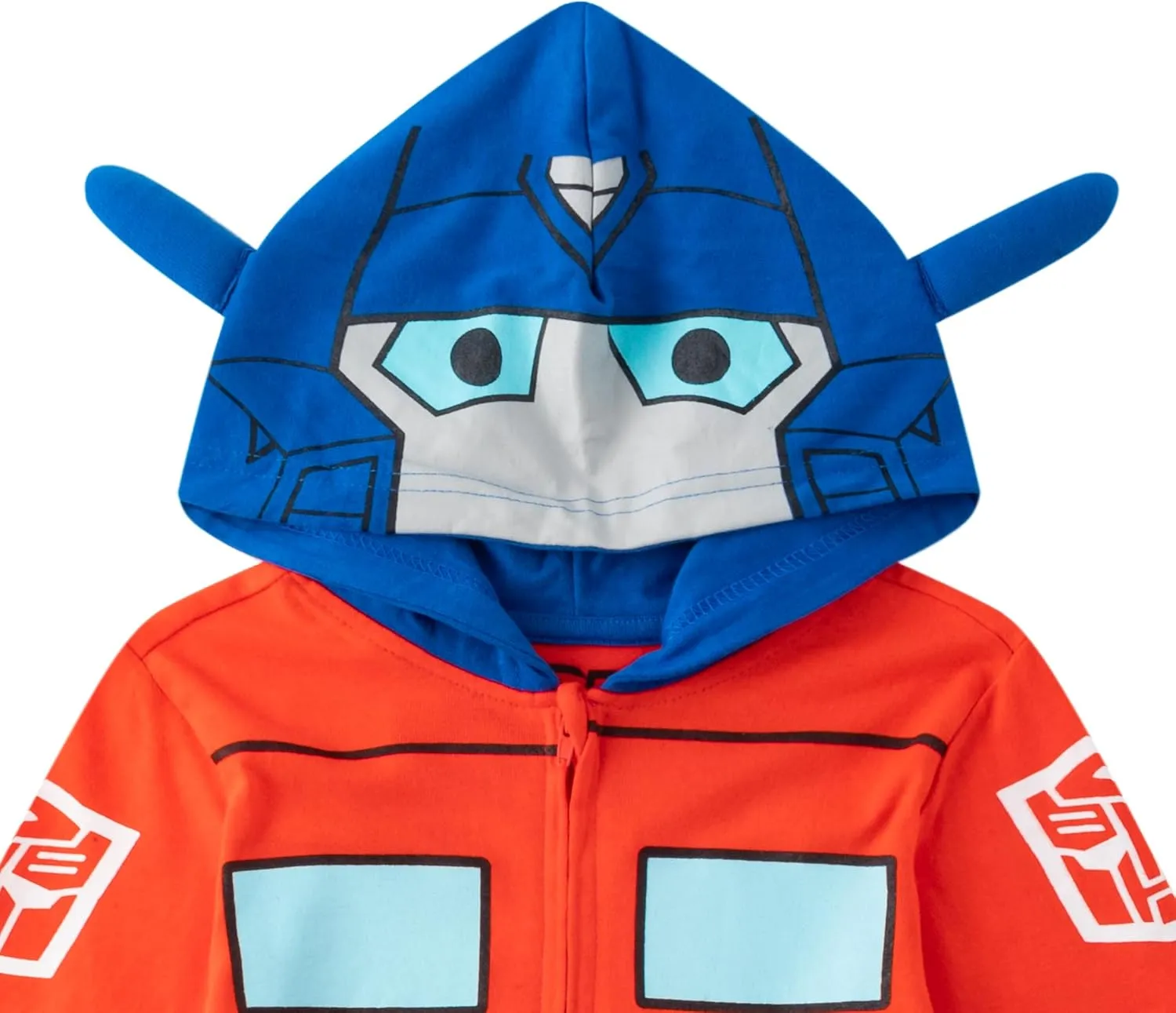 Transformers One Optimus Prime Bumblebee Boys Hooded Cosplay Coverall for Toddlers to Little Kids