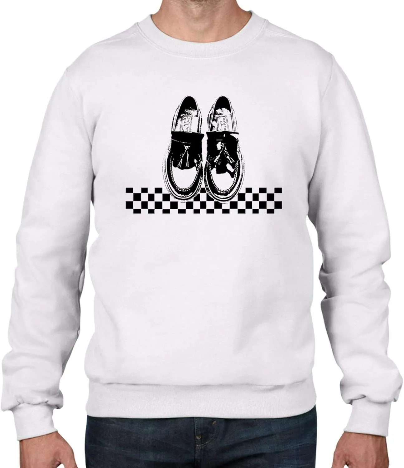 Tribal T-Shirts Ska Dancing Shoes Men's Sweatshirt Jumper