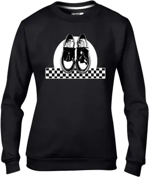 Tribal T-Shirts Ska Dancing Shoes Women's Sweatshirt Jumper