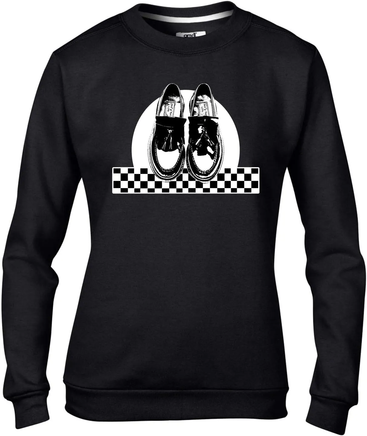 Tribal T-Shirts Ska Dancing Shoes Women's Sweatshirt Jumper