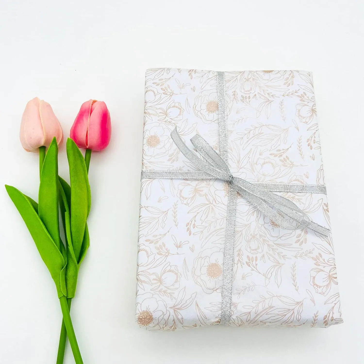 TTLLQQ - 40 sheets - 20" x 26" - beautifully designed printed tissue paper for gift wrapping, gift bags, mother's day, craft items and handmade items