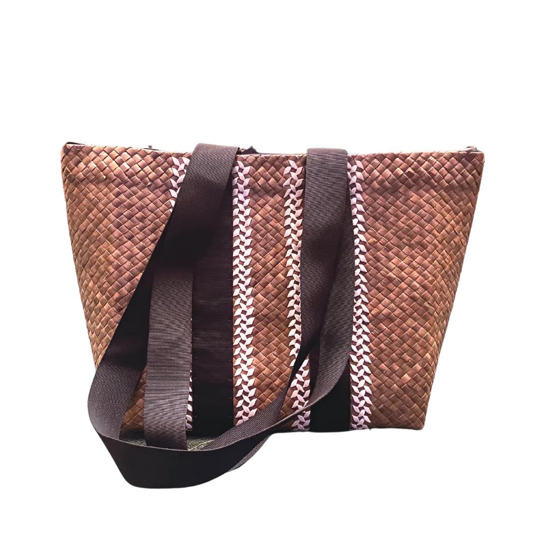 Twelve Topaz Leather Not For Beach All-Day Tote