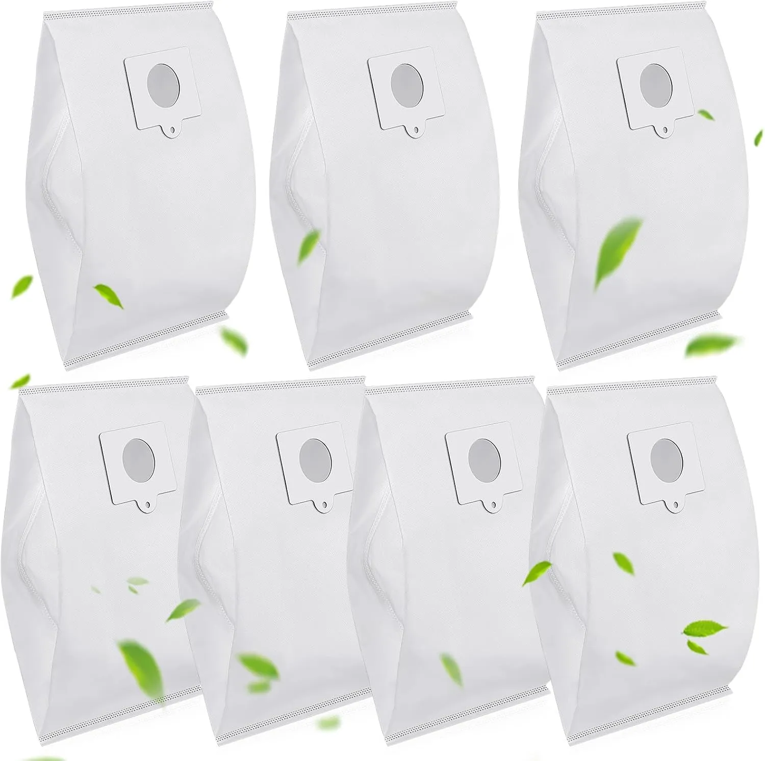 Type Q/C 53292 Canister Vacuum Bags Compatible with Kenmore 200 400 600 800 Series Vacuum - 7 Pack, Compatible with Models 81214, 81414, 81615 Replacement Cloth Vacuum Bags