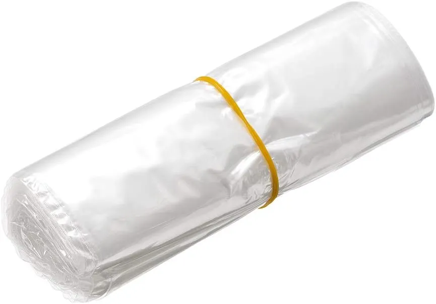 uxcell Shrink Wrap Bags, 17.5x14 inch 100pcs Shrinkable Wrapping Packaging Bags Transparent Industrial Packaging Sealer Bags