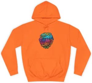 Vibrant Unisex Hoodie 'Woke Up Like This' - College Apparel, Casual Wear, Gift for Students, College Graduation, Cozy