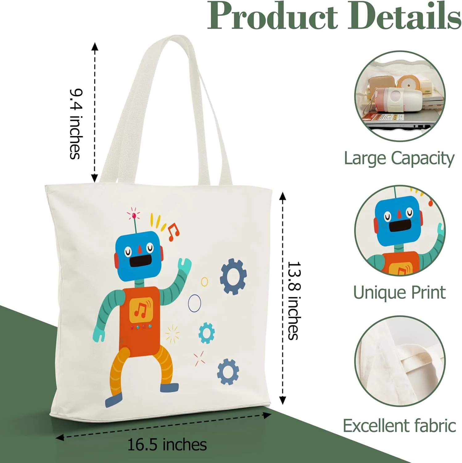 Vintage Off-Road Vehicle Canvas Shoulder Tote Bag Aesthetic