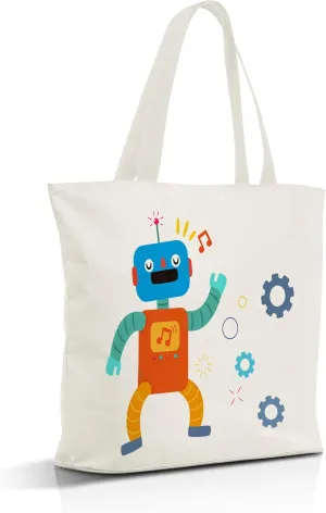 Vintage Off-Road Vehicle Canvas Shoulder Tote Bag Aesthetic