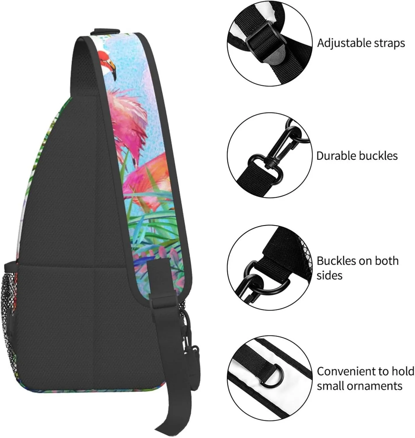VOOHDDY Sling Bag For Women Men Travel Hiking Backpack Crossbody Shoulder Chest Bags Casual Daypack Sport